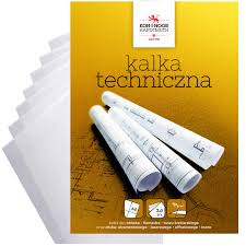 Kalka kreślarska techniczna a4 20szt