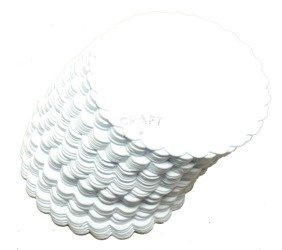 Serwetki #1 5,5cm - białe -zestaw 50szt GoatBox