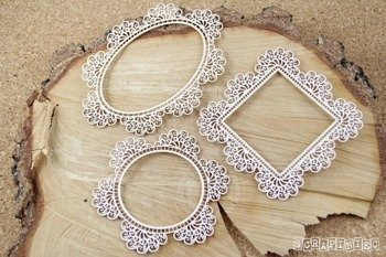 Doily Lace zestaw 3 serwetek