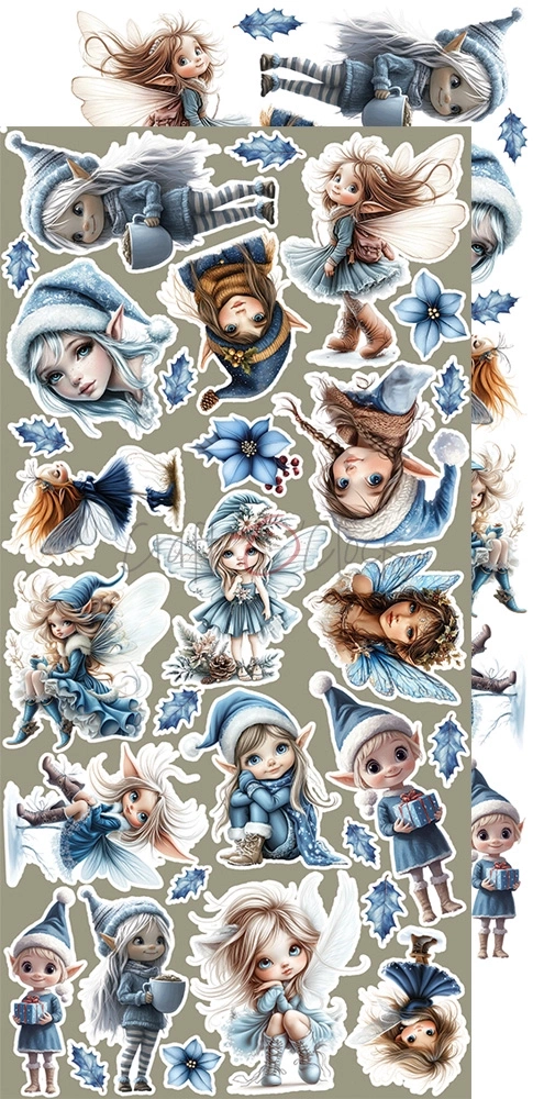 Jolly Season - zestaw dodatków Mix 15x30cm