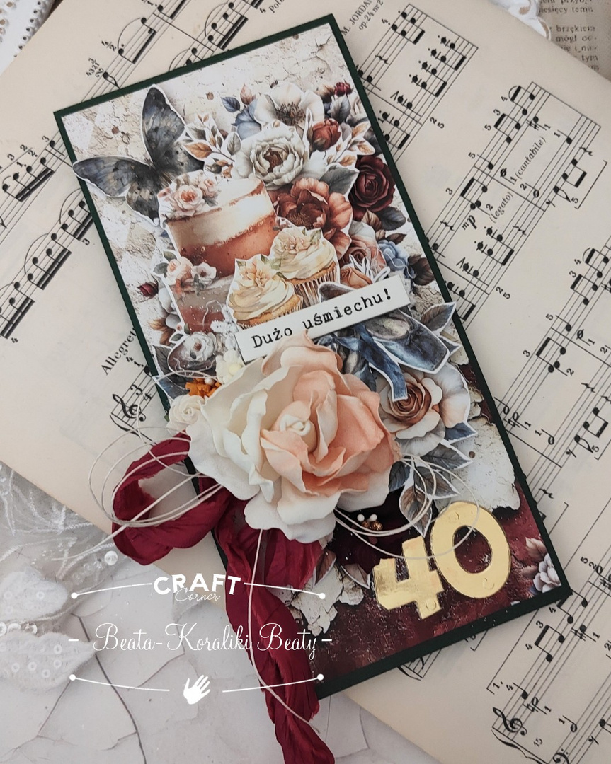 Timeless Grace - zestaw dodatków Mix 15x30cm