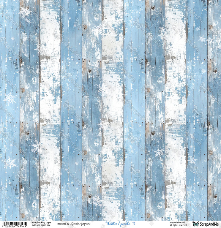 Arkusz Winter Sparkle 11/12