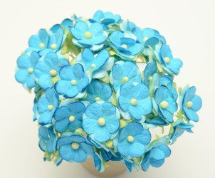 Turkusowe sweetheart'y - zestaw 50 szt.