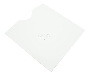 Etui kieszonka na voucher zaproszenie biała 14x14cm GoatBox