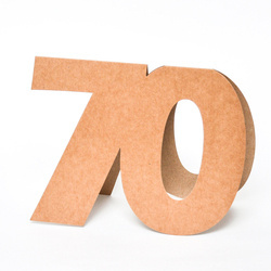 Baza kartki liczba 70  KRAFT GoatBox