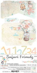 Safari Friends - Zestaw Junk Journal