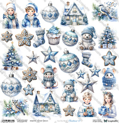 Arkusz do wycinania Winter Sparkle Christmas 27