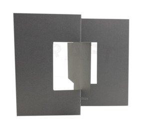Baza kartki kwadratowa 13,5cm swing szara matowa GoatBox