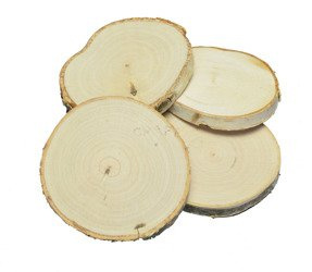 Drewniane plastry brzozy 8-9cm oszlifowane
