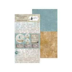 Arkusz elementów do wycinania Nad brzegiem morza