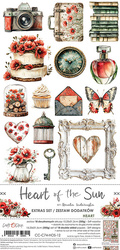 Heart of the Sun - zestaw dodatków Heart 15x30cm
