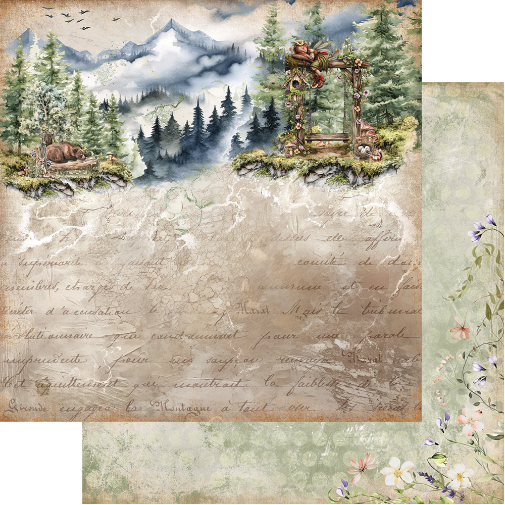 Friends of the Forest - zestaw papierów 20x20cm