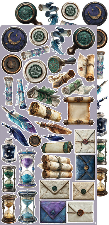 CREATIVE EXTRAS MAGIC - 06 zestaw dodatków 15x30cm