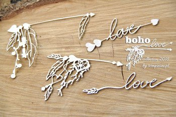 Boho Love - small arrows 02 - małe strzałki 02