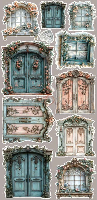 Sprites of Harmony - zestaw dodatków Mix 15x30cm