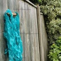 Tasiemka wstążka 032 turkusowa/ciemna mięta