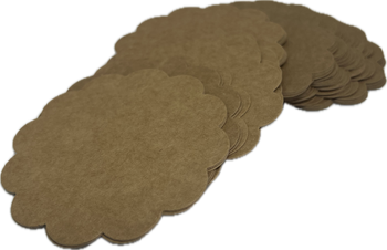 Serwetki 9,5cm  #2 eco-kraft zestaw 50szt GoatBox