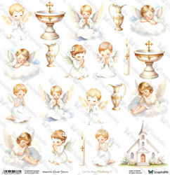 Simple Story 4 - arkusz Christening 3 30x30cm