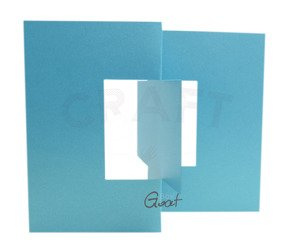 Baza kartki kwadratowa 13,5cm swing turkusowa GoatBox