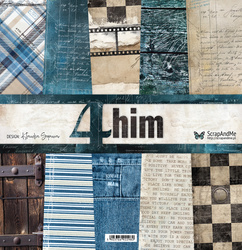 4 Him - zestaw papierów 30x30cm