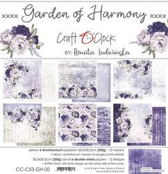 Garden of Harmony - zestaw papierów 30,5x30,5