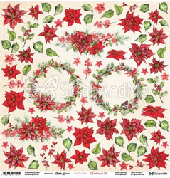 arkusz do wycinania Christmas 08