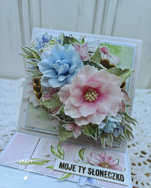 arkusz Beauties arkusz do wycinania z kwiatami