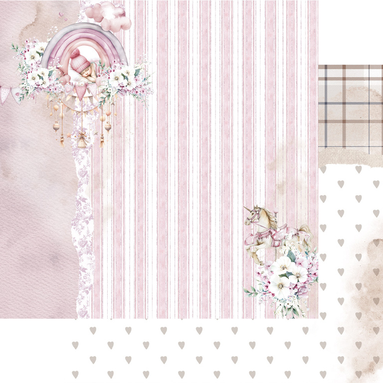 The Baby - zestaw papierów 20x20cm