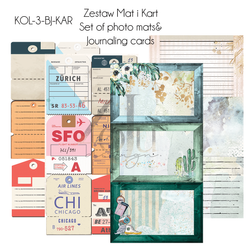 Zestaw kart mat  Beautiful Journey Zoju Design