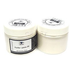 Farba / pasta 3D SeeArt 50 ml. 01 Biała Perła