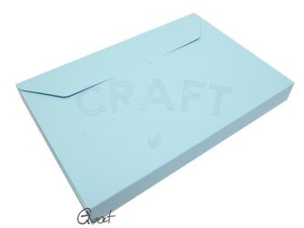 Czekoladownik na Toffifee- błękitny pastelowy