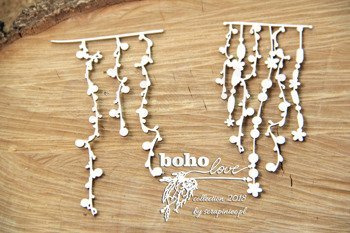 Boho Love - small garlands 01 - małe girlandy 01