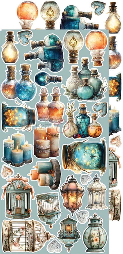 Sprites of Harmony - zestaw dodatków Mix 15x30cm