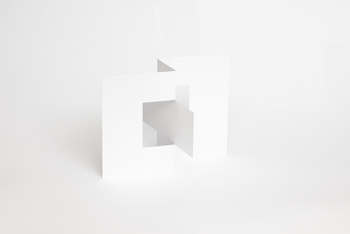 Baza kartki kwadratowa 13,5cm swing biała matowa GoatBox