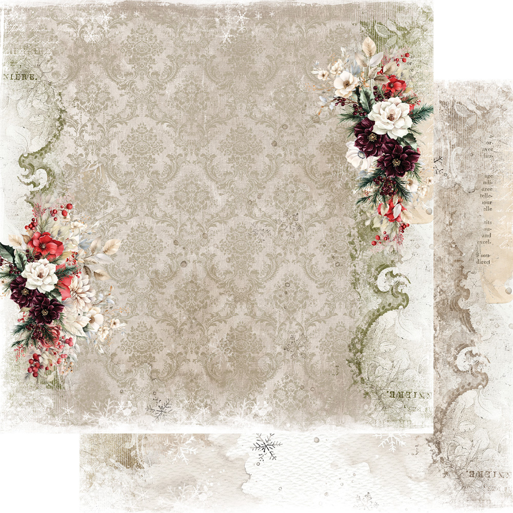 Wonderful christmas Time - zestaw papierów 30x30cm