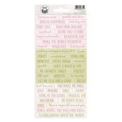 Believe in Fairies arkusz naklejek 01