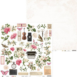 Dear Love 07, arkusz do wycinania