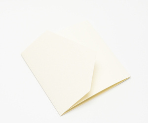 Baza kartki KOPERTÓWKA  ecru GoatBox 15cm