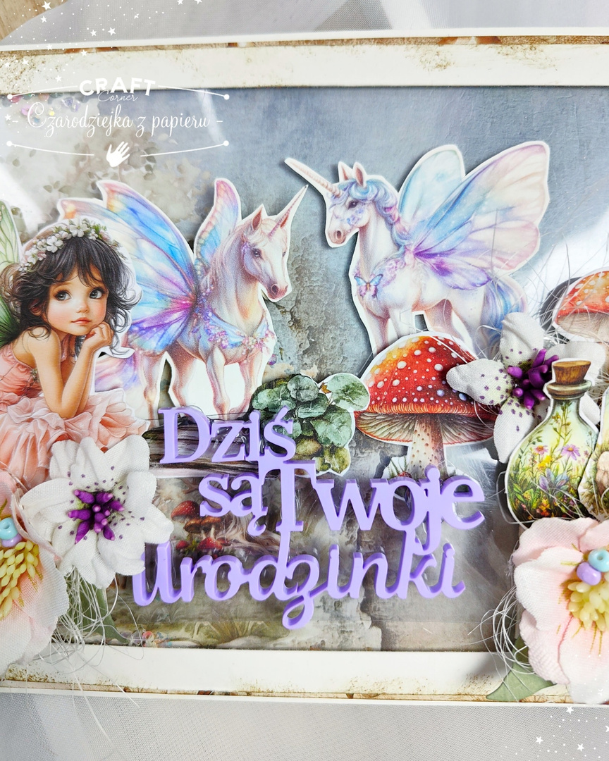 The World of Fairies - bloczek 30x30cm