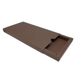 Pudełko szufladkowe na voucher mleczna czekolada GoatBox