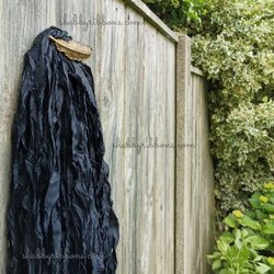 Tasiemka wstążka czarna 065