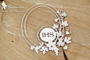 Grapevine -  owalna ramka 02