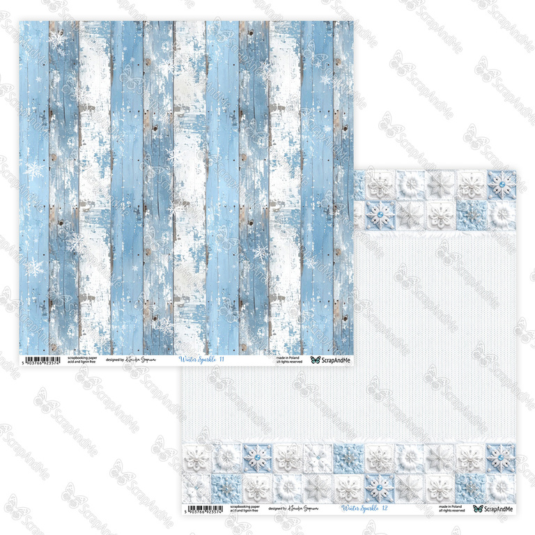 Arkusz Winter Sparkle 11/12