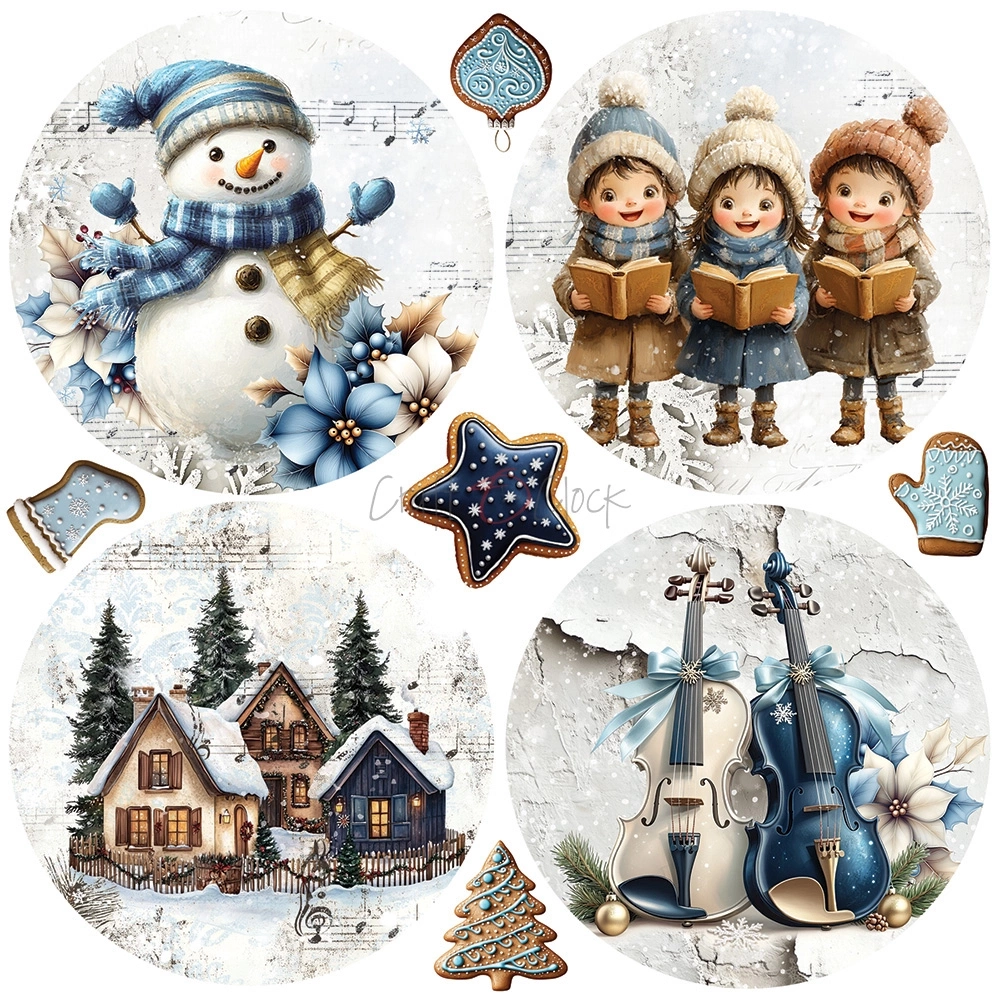 Jolly Season - zestaw papierów 15x15cm