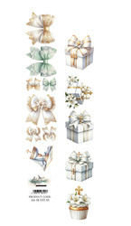 Paseczek I Believe - kokardy/prezenty 6x30cm