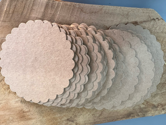 Serwetki 9,5cm  #1 eco-kraft zestaw 50szt GoatBox