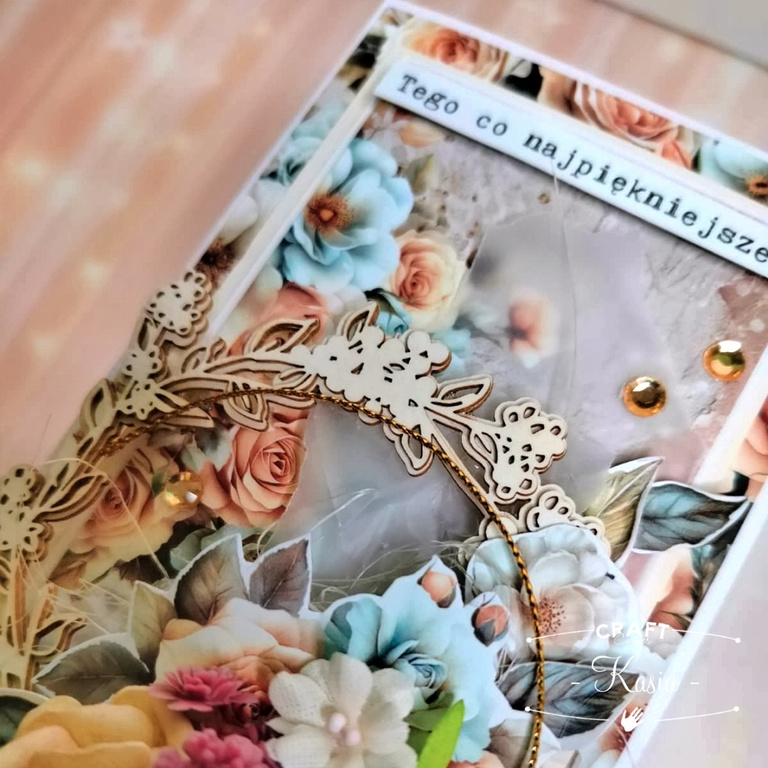 Boho Love - 2 layers frame - ramka dwuwarstwowa