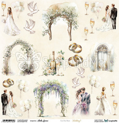 arkusz do wycinania Wedding 1 Scrap And Me