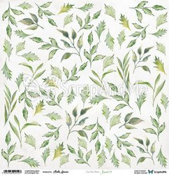 arkusz Leaves 4 liście do wycinania Scrap and Me