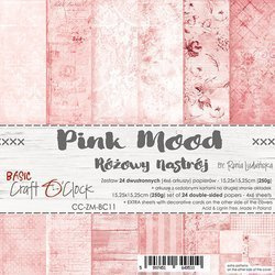 pink mood mały bloczek różowy  nastrój